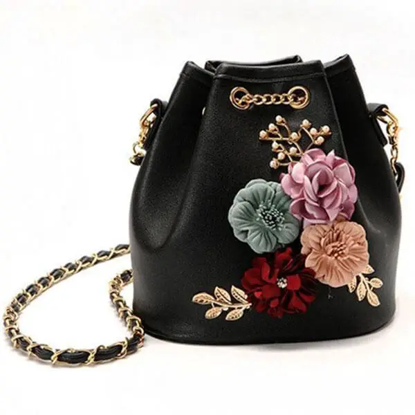 Floral Cross Body Handbag