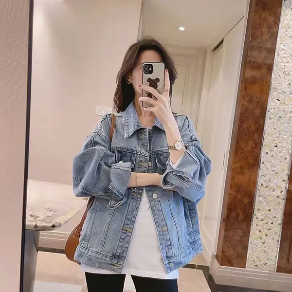 Women's New Korean Style Denim Jacket