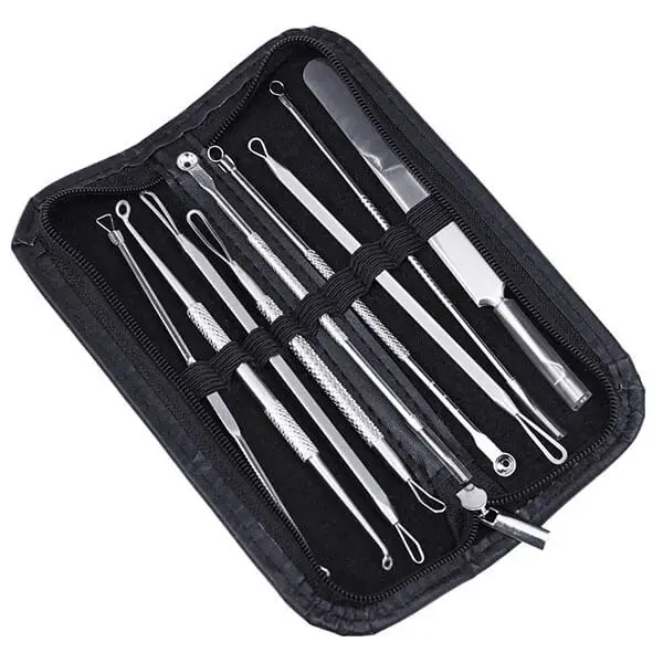 The ultimate Blackhead Remover Needles Tool Kit